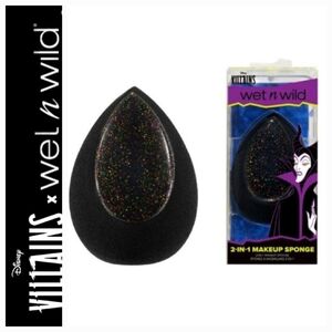 Wet n Wild Disney Villains 2-In-1 Black Teardrop Makeup Sponge